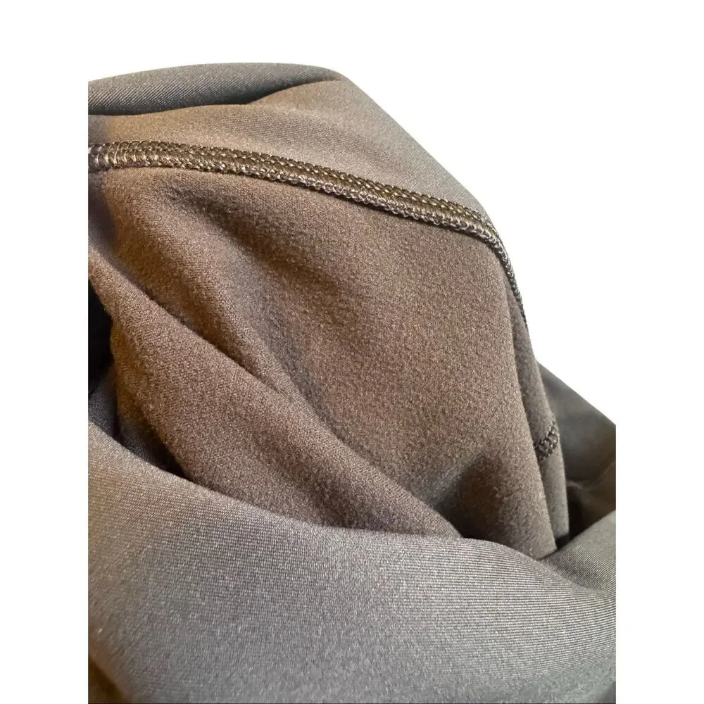 Alo size L airlift winter warm high waist leggings brown espresso - EUC